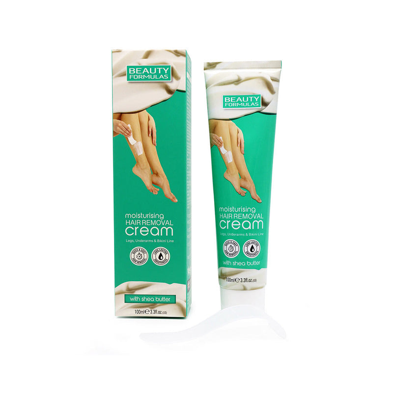 Beauty Formulas Hair Removal Cream Moisturising 100ML