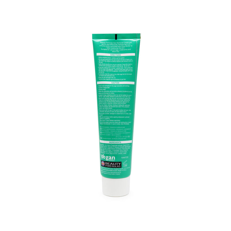 Beauty Formulas Hair Removal Cream Moisturising 100ML