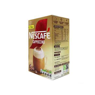 Nescafe Gold Cappuccino Instant Coffee 8PK x 2Pack