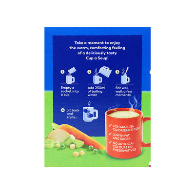 Batchelors Cup A Soup Cream Vegetable 4Pack