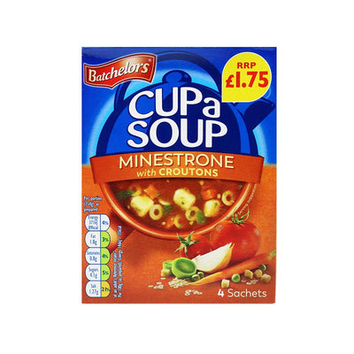 Batchelors Cup A Soup Minestrone 4Pack