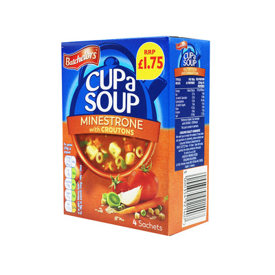 Batchelors Cup A Soup Minestrone 4Pack