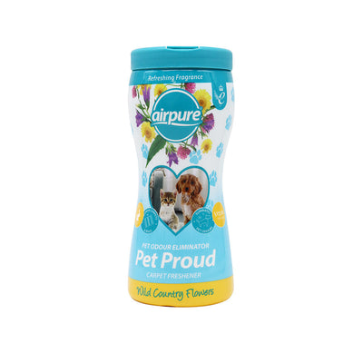 AirPure Pet Proud Carpet Freshener Wild Country Flowers 500g