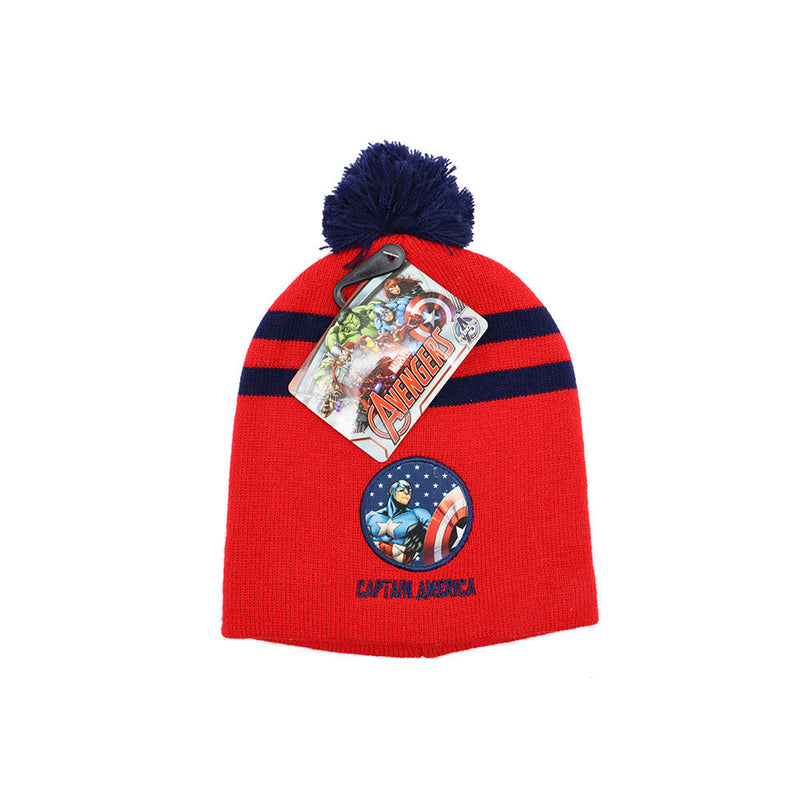 Marvel Avengers Kids Hat With Pompom