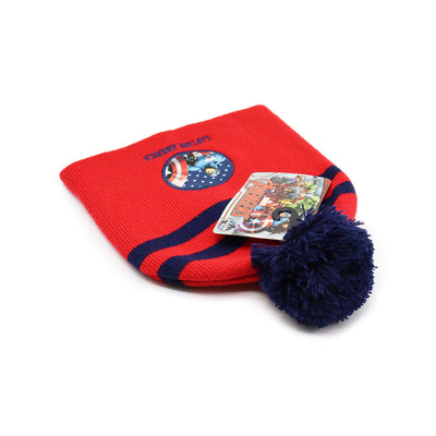 Marvel Avengers Kids Hat With Pompom