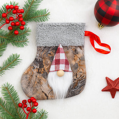 Gonk Santa Christmas Stocking 16cm x 19cm