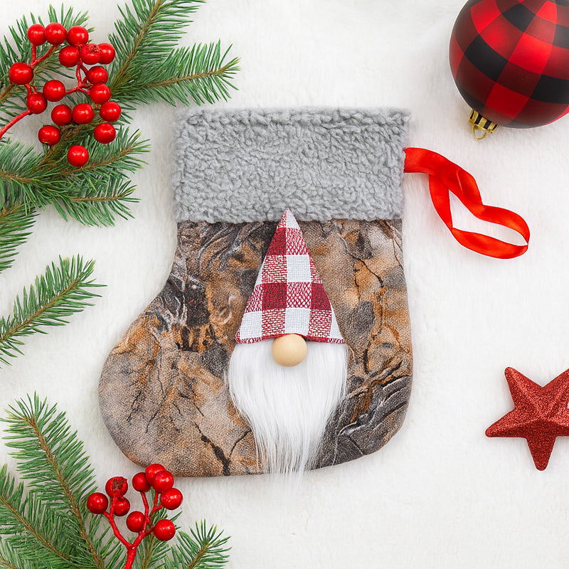 Gonk Santa Christmas Stocking 16cm x 19cm