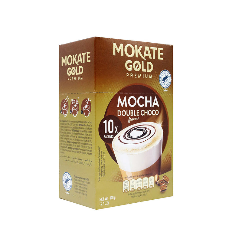 Mokate Gold Premium Mocha Double Chocolate 10S