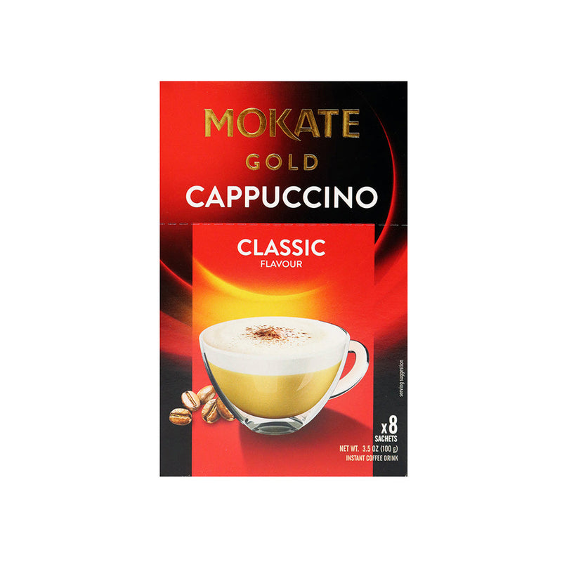 Mokate Gold Cappuccino Classic Flavour Instant Coffee 8S