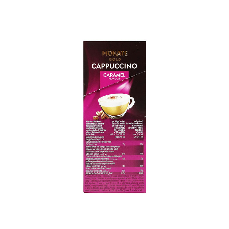 Mokate Gold Instant Caramel Cappuccino 8S