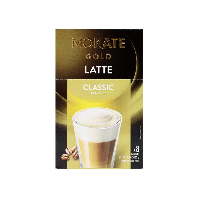 Mokate Gold Latte Classic Flavour Instant Coffee 8S
