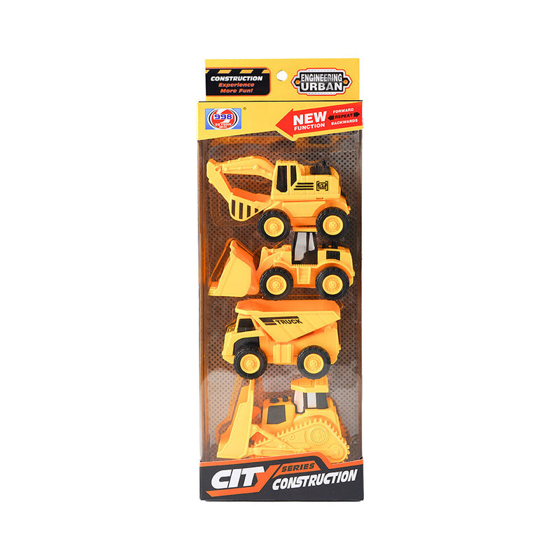 Pull Back Construction Vehicle Toys