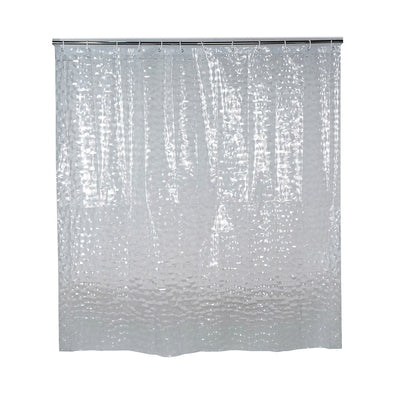 3D Fish Scale Peva Shower Curtain 180cmx180cm
