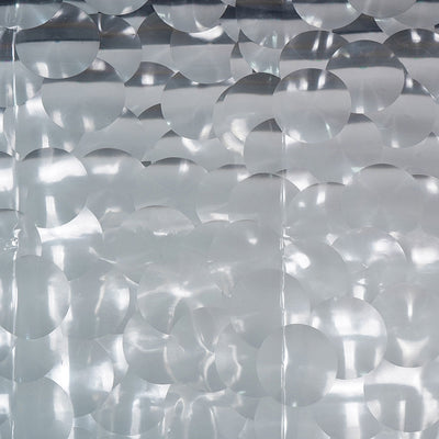 3D Fish Scale Peva Shower Curtain 180cmx180cm