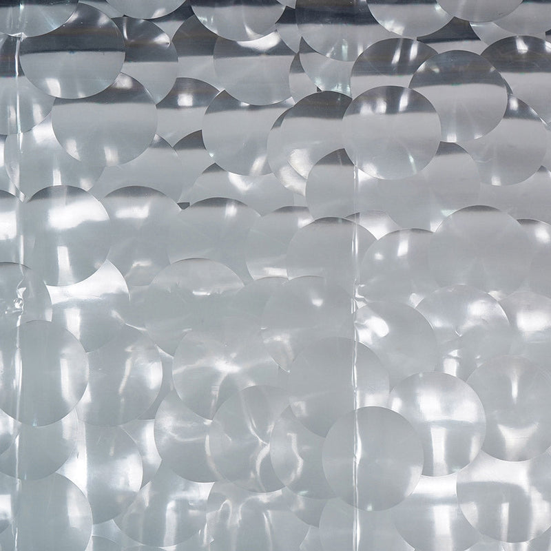 3D Fish Scale Peva Shower Curtain 180cmx180cm