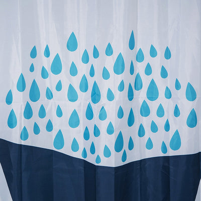 Bathtub Pattern Shower Curtain 180cmx180cm