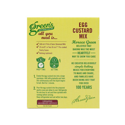 Green's Creamy Egg Custard Filling 54g