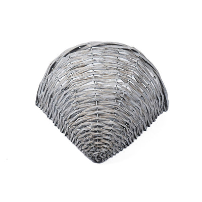 Rustic Woven Heart Wall Mounted Planting Basket