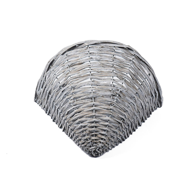 Rustic Woven Heart Wall Mounted Planting Basket