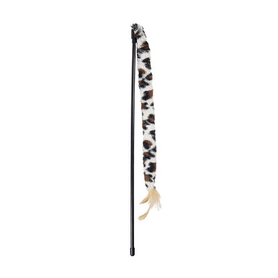 Cat Teaser Wand Toy With Feather