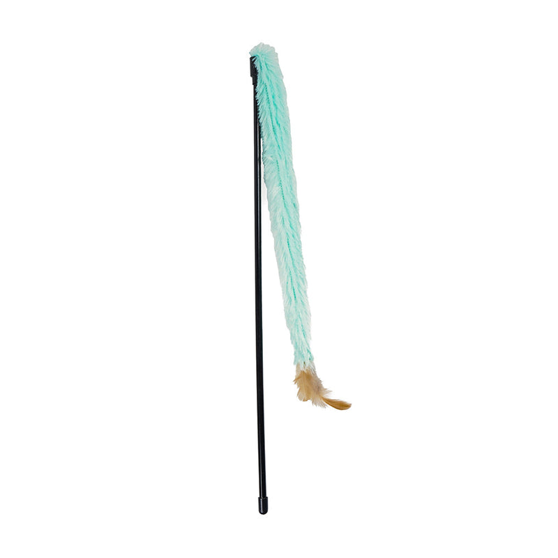 Cat Teaser Wand Toy With Feather