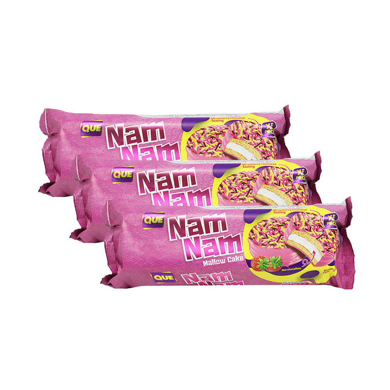 Que Nam Nam Strawberry Mallow Cake 130g