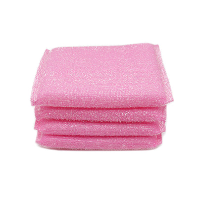 Pink Clean & Shine Pearl Scourers 4Pack