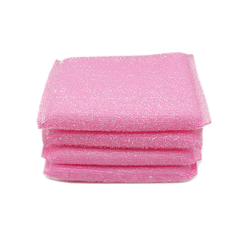 Pink Clean & Shine Pearl Scourers 4Pack