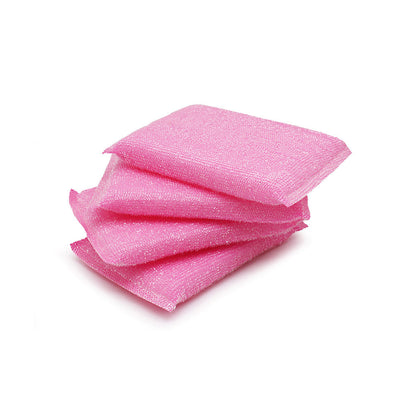 Pink Clean & Shine Pearl Scourers 4Pack