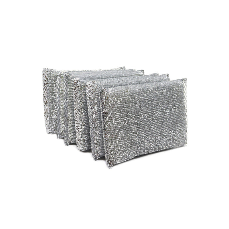 Stainless Steel Sponge Scourer 6Pack