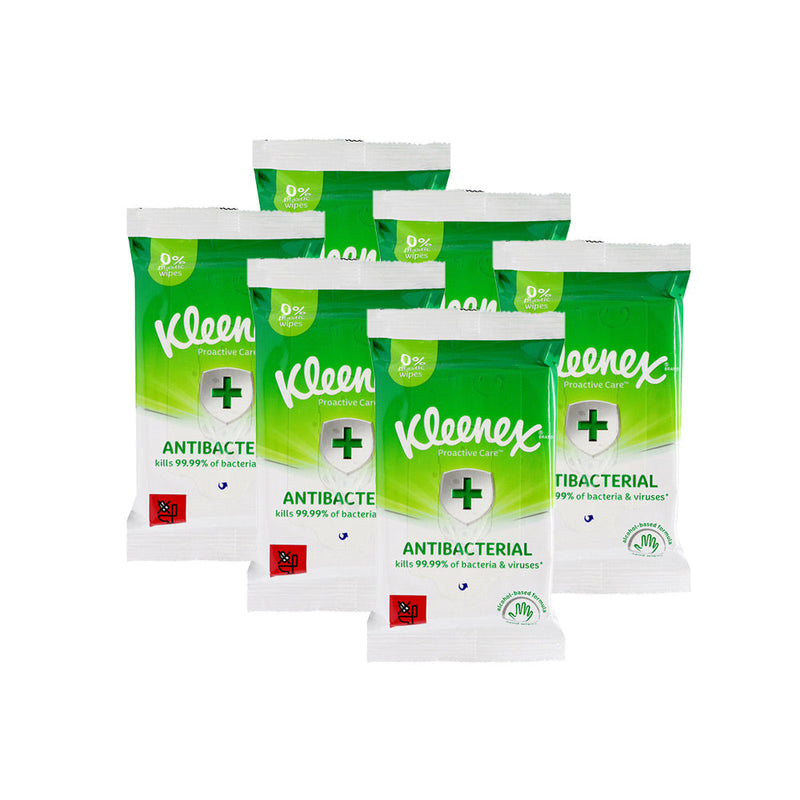 Kleenex Antibacterial Hand Wipes 12S