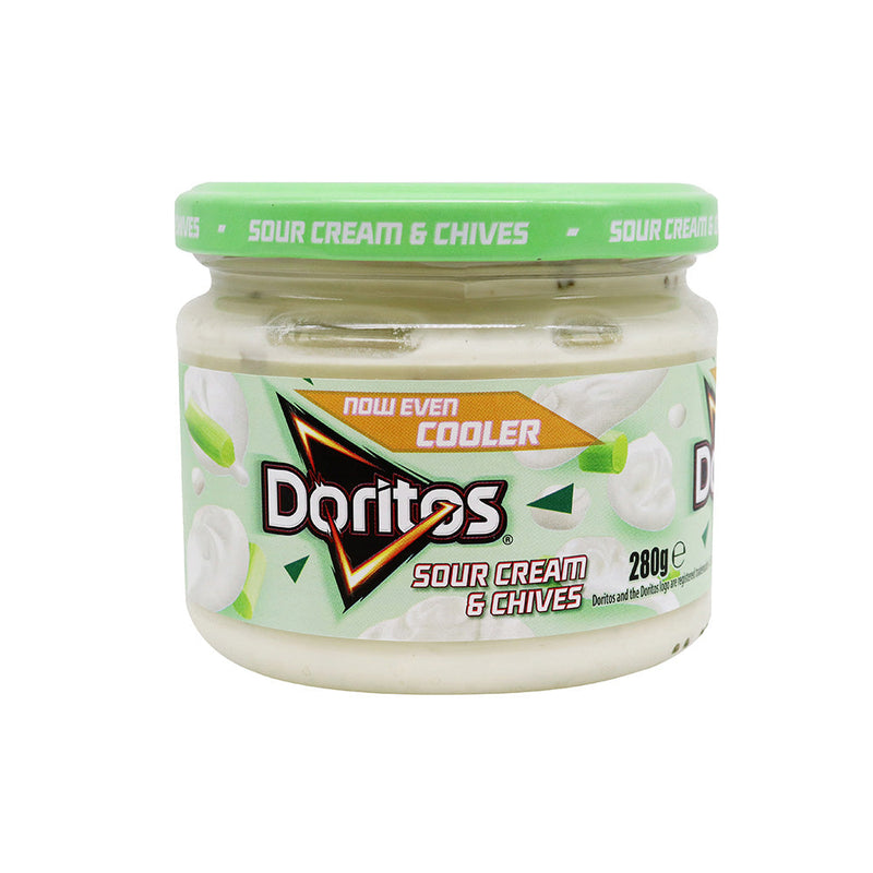 Doritos Sour Cream & Chives Vegetarian Dip 280g x 2Pack