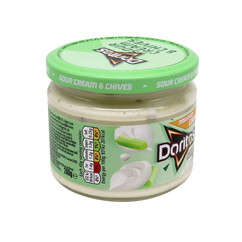 Doritos Sour Cream & Chives Vegetarian Dip 280g x 2Pack