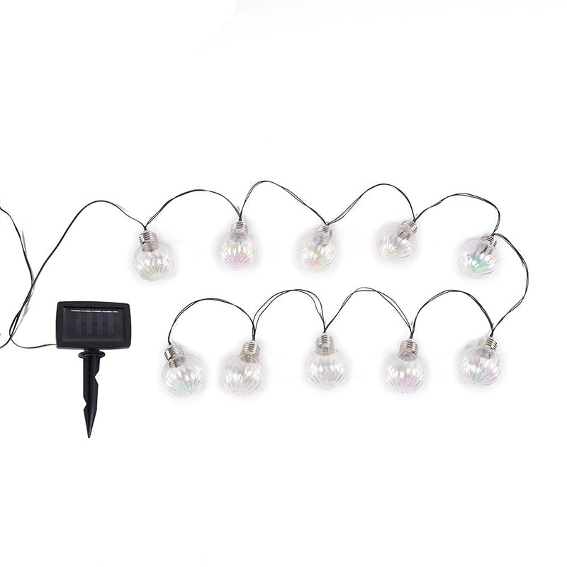 10PC Globe Bulb Solar String Lights