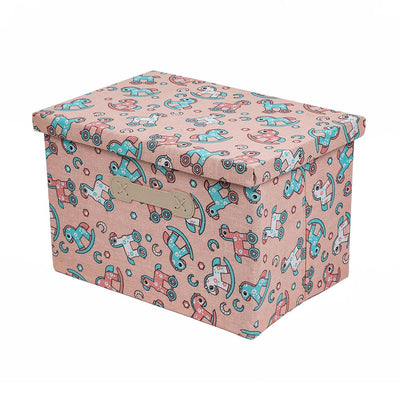 Collapsible Storage Box With Lid