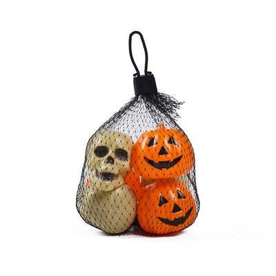 Skull & Pumpkin Table Decorations