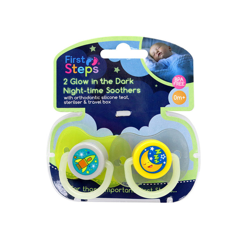 First Steps Night-Time Soother Box 2Pack