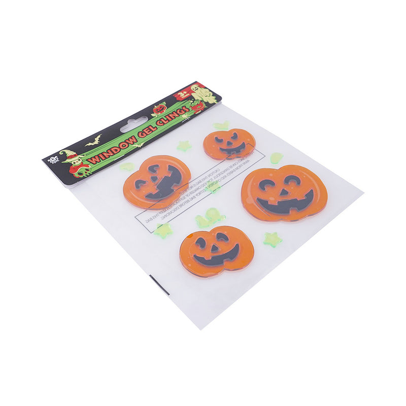 Halloween Window Gel Cling Stickers 20x20cm