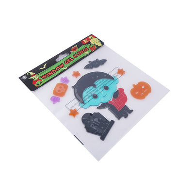 Halloween Window Gel Cling Stickers 20x20cm