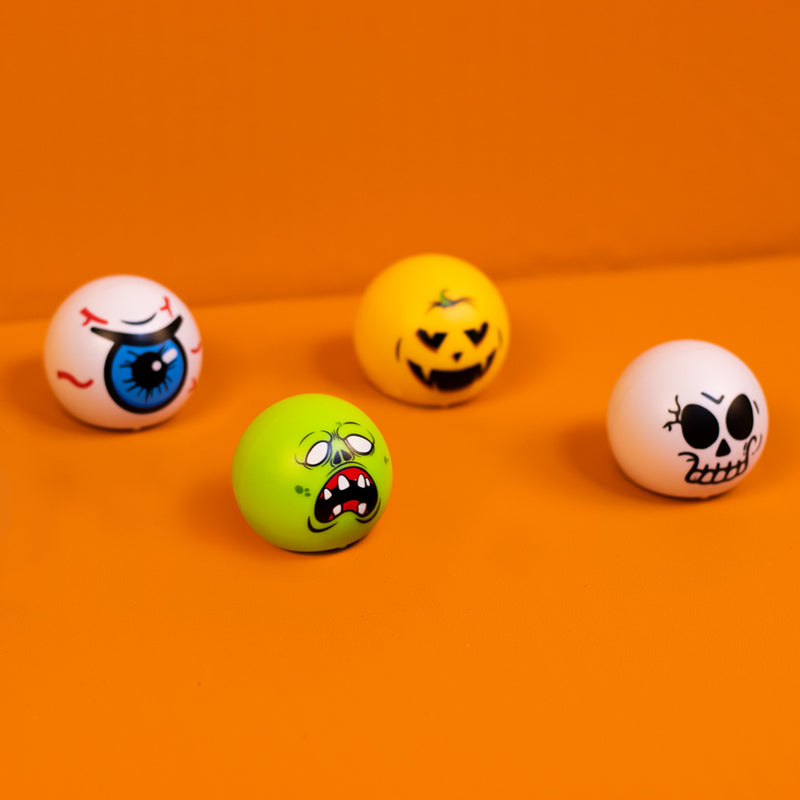 Halloween Pull Back Eyeball Racers Toy