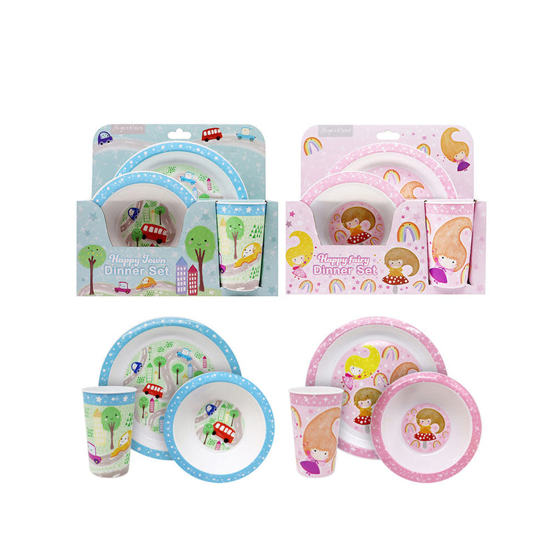 Happy Town Kids Dinner Set