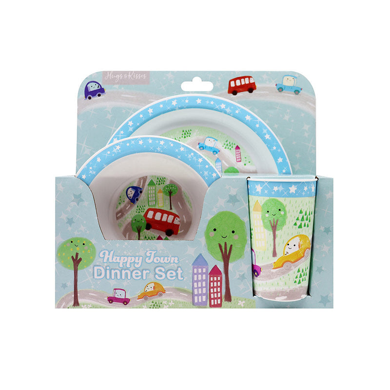 Happy Town Kids Dinner Set