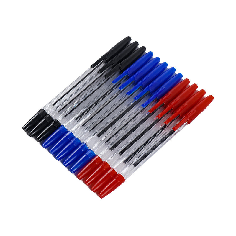 Colour Assorted Ballpoint Pens 12PK