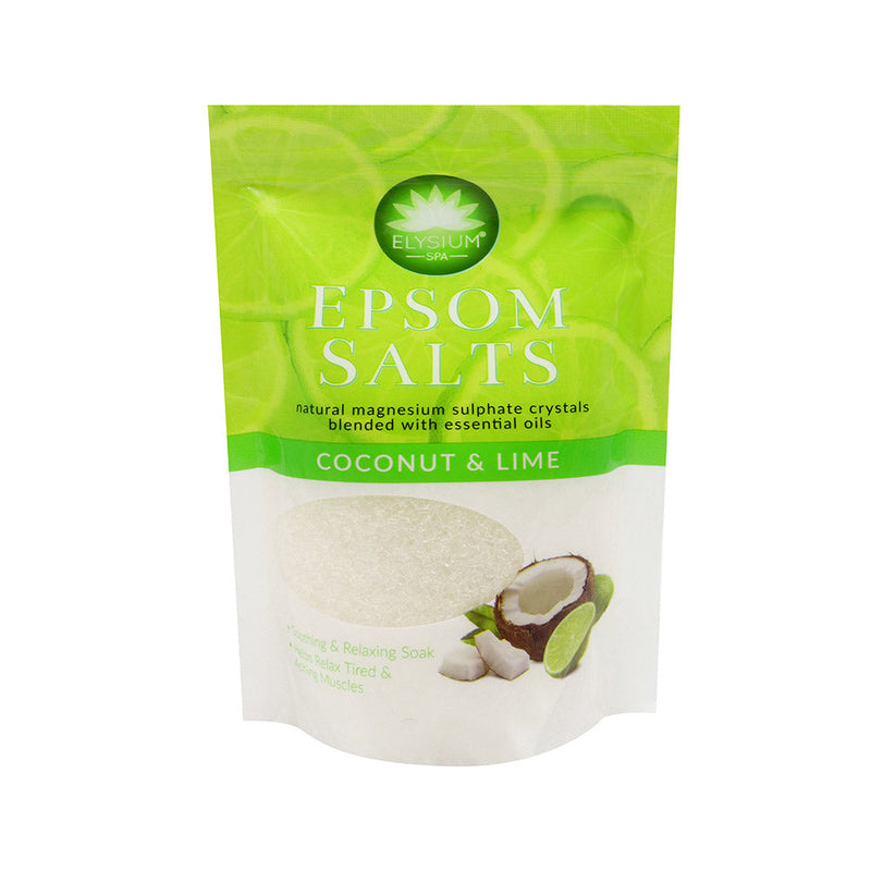 Elysium Spa Epsom Bath Salts Coconut and Lime 450g