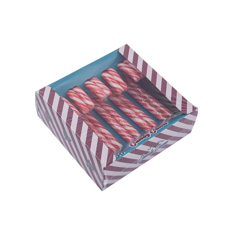 Peppermint Flavour Red Candy Canes 10x12g