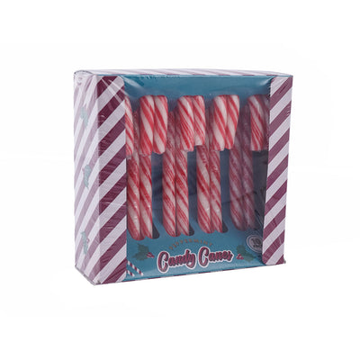 Peppermint Flavour Red Candy Canes 10x12g