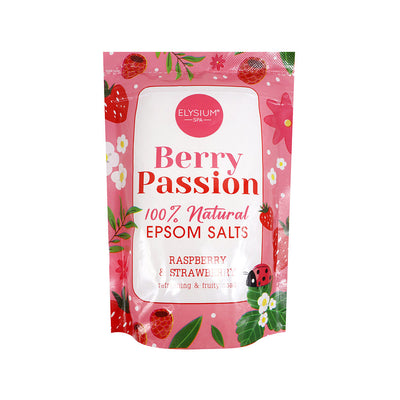 Elysium Spa Epsom Bath Salts Berry Passion 450g