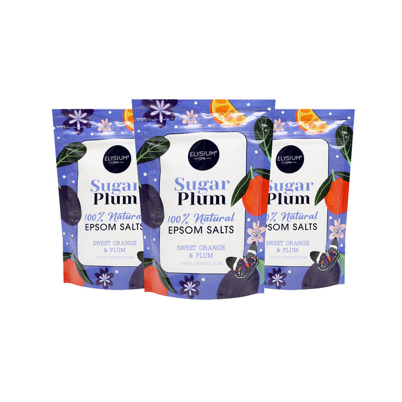 Elysium Spa Epsom Bath Salts Sugar Plum 450g