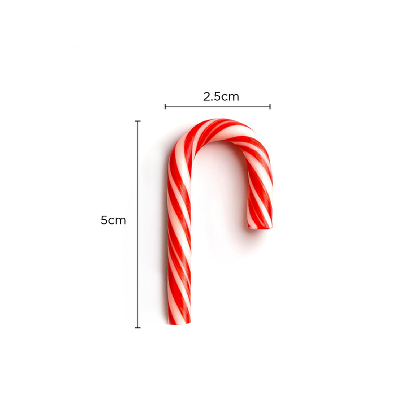 Mini Peppermint Flavour Candy Canes 25x4g