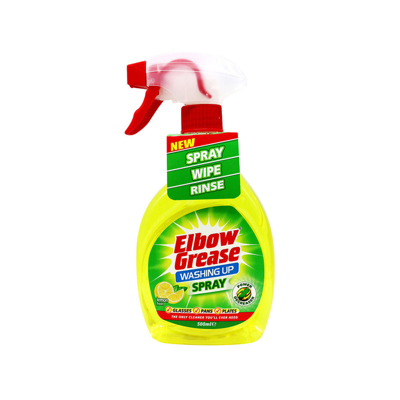 Elbow Grease Lemon Washing Up Spray 500ML